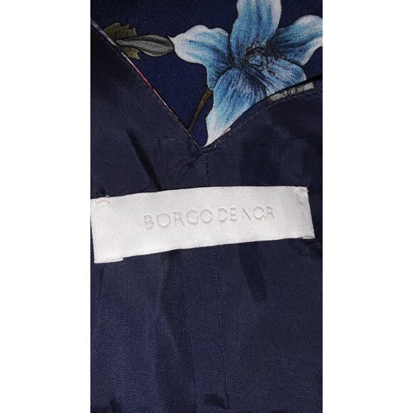 Borgo De Nor Sz 10 THE LOLA Floral Luxe Brand Midi Dress - Picture 9 of 12